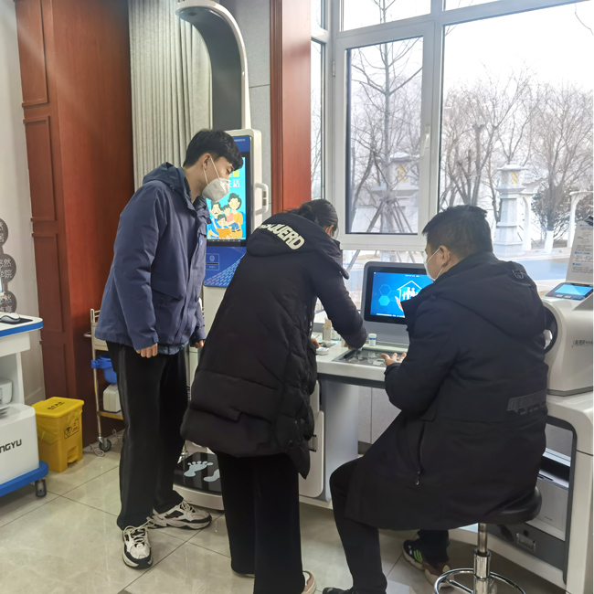 洛阳悠山湖畔康养中心SH-T18健康幼屋一体机客户案例
